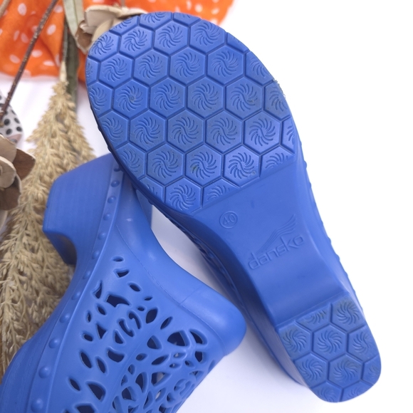 Dankso Blue Women's Clogs Sz 40 - Picture 11 of 12